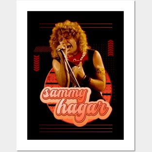 Sammy hagar \\ Hard Rock Vintage Posters and Art